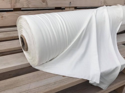LIMA - dzianina Lenzing EcoVero gładka single IVORY  (kość słoniowa) 230 g sklep Alternative Textiles