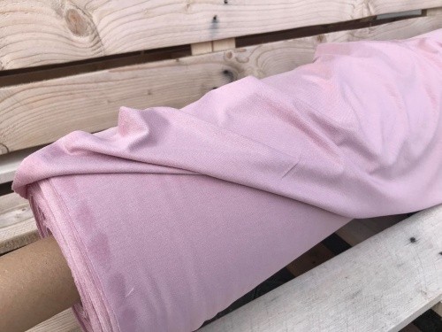 LIMA - dzianina Lenzing EcoVero gładka single pastelowy róż 230 g sklep Alternative Textiles