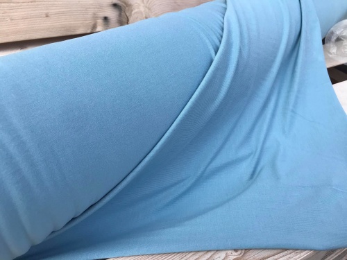 LIMA - dzianina Lenzing EcoVero gładka single niebieski 230 g  sklep Alternative Textiles