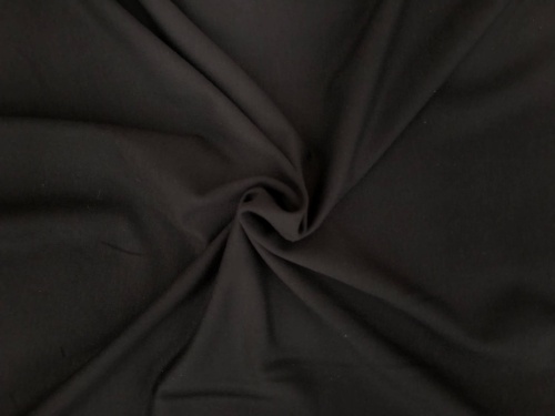 DEADSTOCK Cottulenka LIMA - dzianina wiskozowa Lenzing™ EcoVero™ single jersey czarny 230 g (cena za 0,5 m)