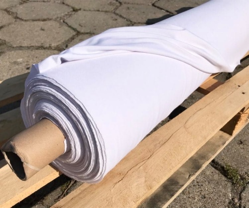 LIMA - dzianina Lenzing EcoVero gładka single biały 230 g  sklep Alternative Textiles