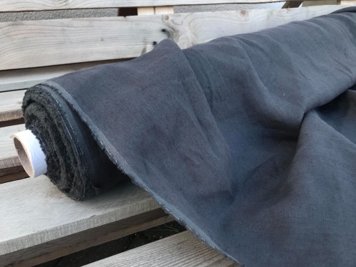 tkanina lniana, len polski ciemny denim.jpg