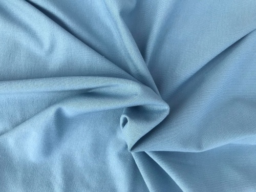 DEADSTOCK Cottulenka LIMA - dzianina Lenzing™ EcoVero™ single jersey niebieski 230 g  (kupon dł 53cm)