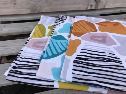 Alternative Designs - GRAWITACJA - dzianina Cottulenka Buenos zadrukowana we wzory - sklep Alternative Textiles