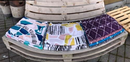 Alternative Designs - GRAWITACJA - dzianina Cottulenka Buenos zadrukowana we wzory - sklep Alternative Textiles