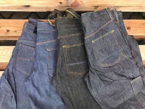 spodnie jeansowe zerowaste sklep Alternative Textiles