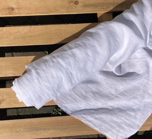 tkanina konopna Bogna 154g biel optyczna sklep Alternative Textiles