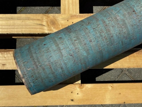 tkanina korkowa zielony morski 3089 sklep Alternative Textiles