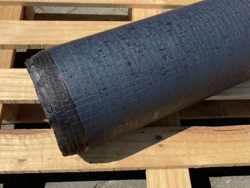 tkanina korkowa granatowy krokodyl sklep Alternative Textiles 3087