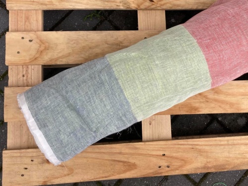 siatka lniana wielokolorowa białoruska sklep Alternative Textiles