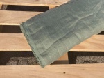 DEADSTOCK Len Blen, tkanina lniana 270 cm, khaki 240g/m2 (kupon o dł 80 cm)