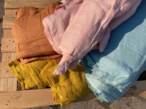 len 100% białoruski, 240g, szerokość 270 cm sklep Alternative Textiles