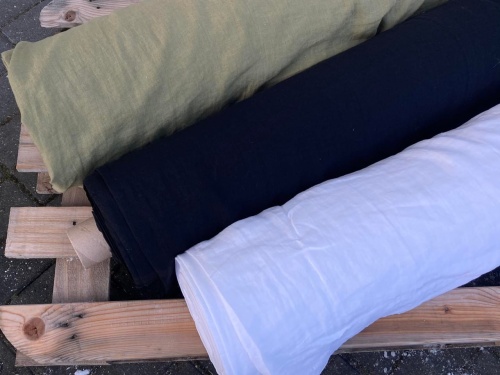 tkania lniana z Białorusi, len 100% pościelowy, sklep Alternative Textiles