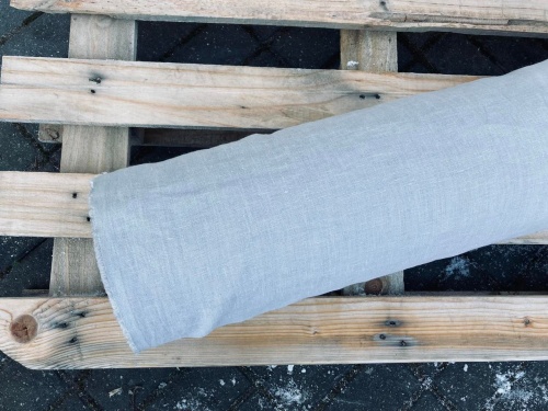 tkanina lniana z Białorusi, len 100%, nowe a'la stonewashed wykończenie, sklep Alternative Textiles