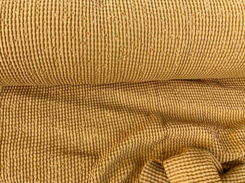 tkanina lniano bawełniana LENAJ, wafel, 380g sklep alternative textiles