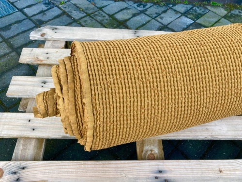 tkanina lniano bawełniana LENAJ, wafel, 380g sklep alternative textiles