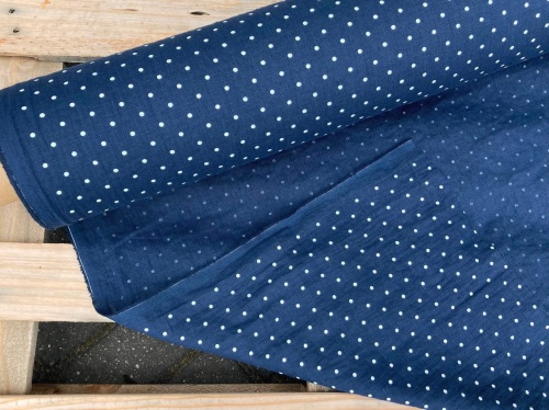 lenaj. litewski len 100%, nadruk sklep alternative textiles