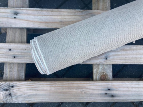 tkanina z recyklingu bawełna z lnem, sklep Alternative Textiles