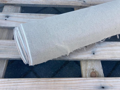 tkanina z recyklingu bawełna z lnem, sklep Alternative Textiles