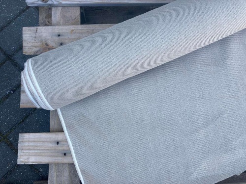 tkanina z recyklingu bawełna z lnem, sklep Alternative Textiles