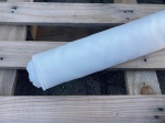 Tkanina z recyklingu, biel 3/4 - kość słoniowa, Gacek (cena za 0,5 m)
