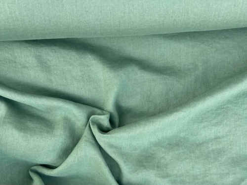 polski len 155g zielony "loden green" sklep ALternative Textiles