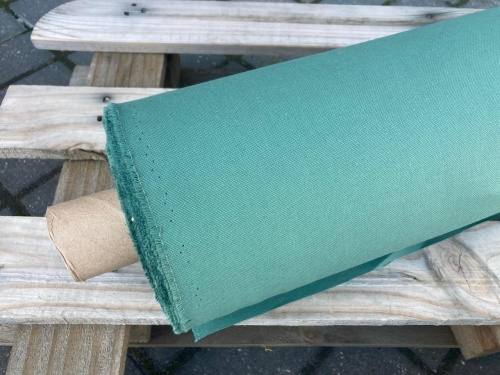 tkanina bawełniana zielono miętowa, sklep alternative textiles