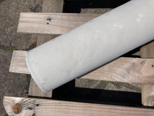 tkanina bawełniana kostka, biel 3/4 sklep alternative textiles