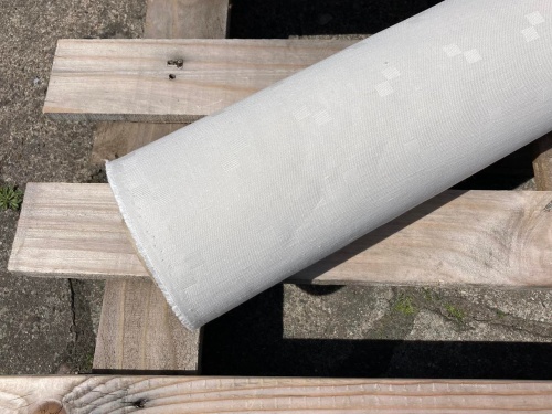 tkanina bawełniana kostka, biel 3/4 sklep alternative textiles