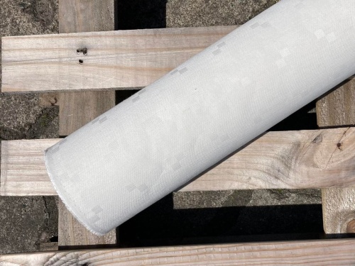 tkanina bawełniana kostka, biel 3/4 sklep alternative textiles