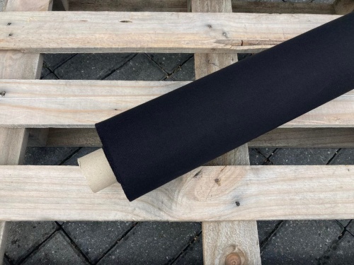 tkanina bawełniana czarna sklep alternative textiles