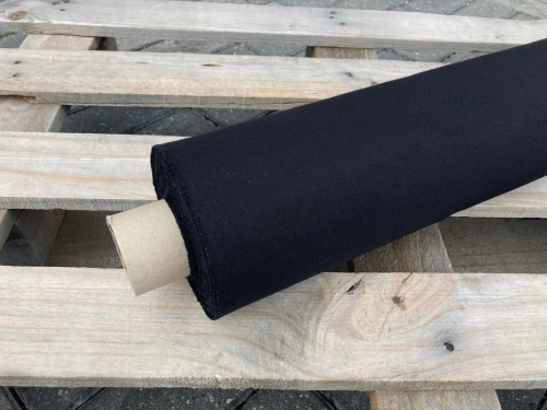 tkanina bawełniana czarna sklep alternative textiles