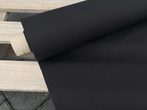 tkanina bawełniana czarna sklep alternative textiles