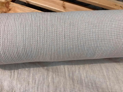 tkanina lniano bawełniana lenaj,  wafel, len litewski sklep alternative textiles