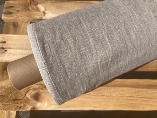 tkanina lniana lenaj z Litwy, len 100%, kod 3403, 290g sklep alternative textiles