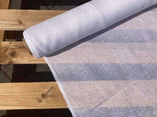 tkanina lniana, len 100% alternative textiles, len z Litwy