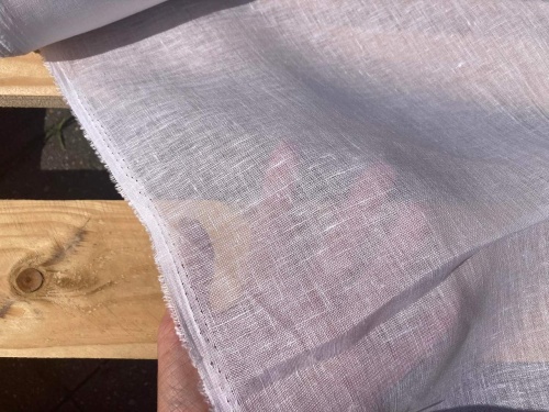 tkanina lniana, len 100% alternative textiles, len z Litwy