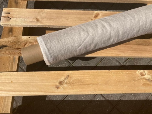 tkanina lniana, len 100% alternative textiles, len z Litwy