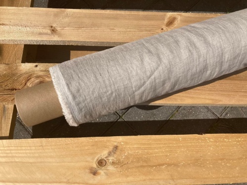tkanina lniana, len 100% alternative textiles, len z Litwy