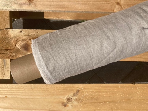 tkanina lniana, len 100% alternative textiles, len z Litwy