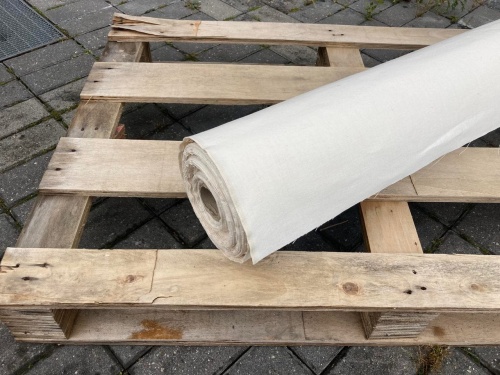 tkanina lniana bielona, len 100% sklep Alternative Textiles