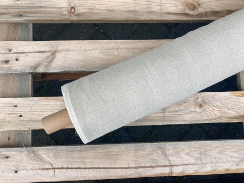 tkanina lniana, polski len 100%, naturalny, zmiękczany 230g sklep alternative textiles