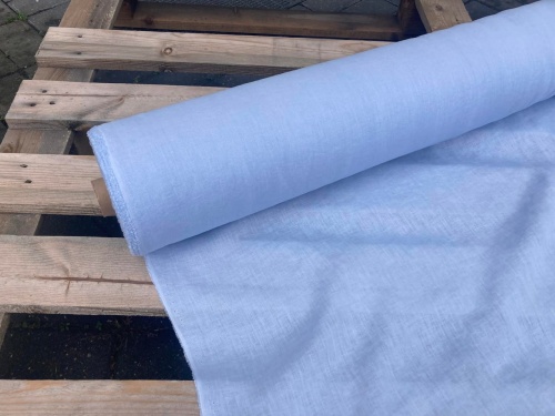 tkanina lniana len 100% 155g błękit sklep alternative textiles