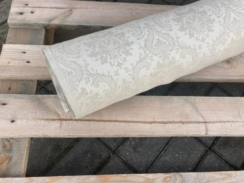 tkanina lniana, len z bawełną, żakardowa, sklep alternative textiles