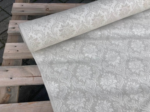 tkanina lniana, len z bawełną, żakardowa, sklep alternative textiles