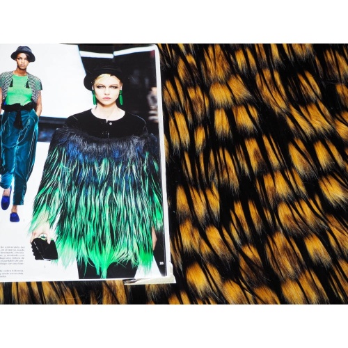 deadstock poliester sztuczne futro - sklep Alternative Textiles