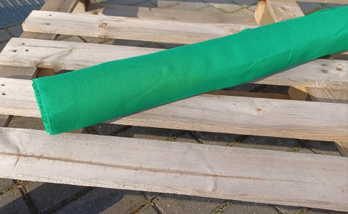 tkanina konopna w kolorze zielonym, 154g  - sklep Alternative Textiles