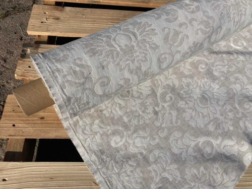 litewski len żakardowy, len z bawełną, sklep alternative textiles