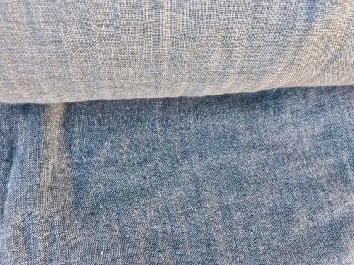 litewski len 74%, 18% bawełna, 8% poliester z recyklingu sklep alternative textiles