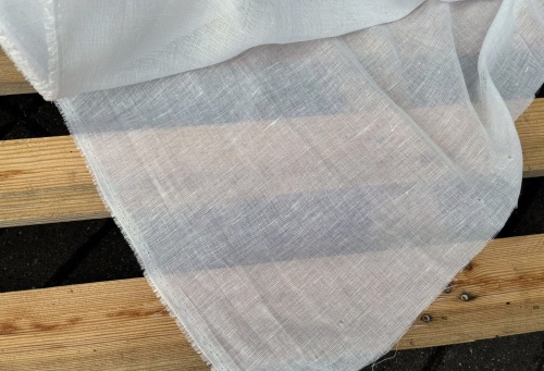 len z bawełną na firanki, biel kremowa, 90g/m2 - sklep Alternative Textiles